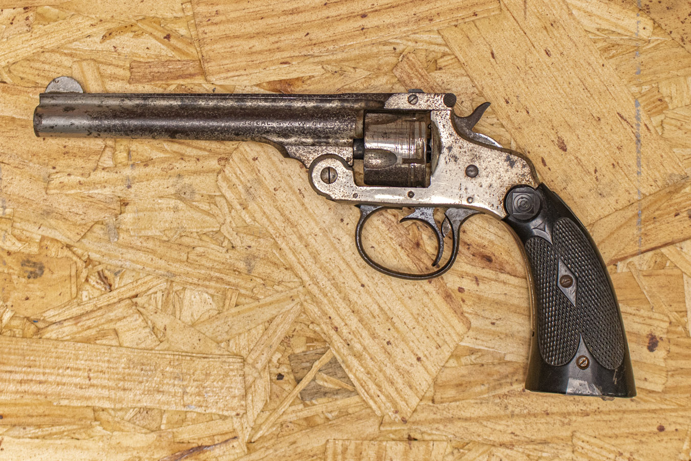 H AND R .32 SW Police Trade-In Top Break Revolver